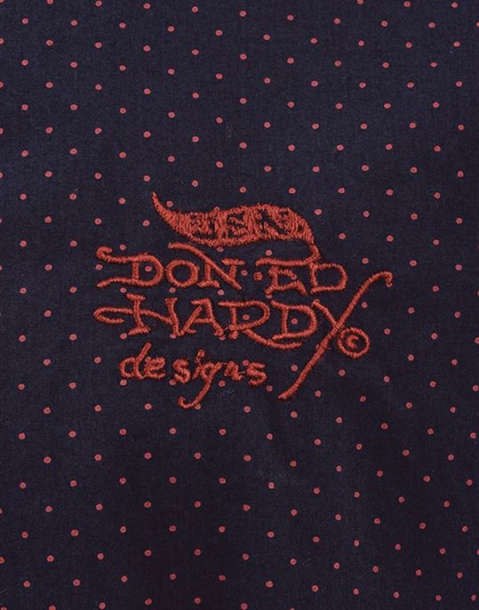 Ed Hardy Men Casual Wear Printed Shirt